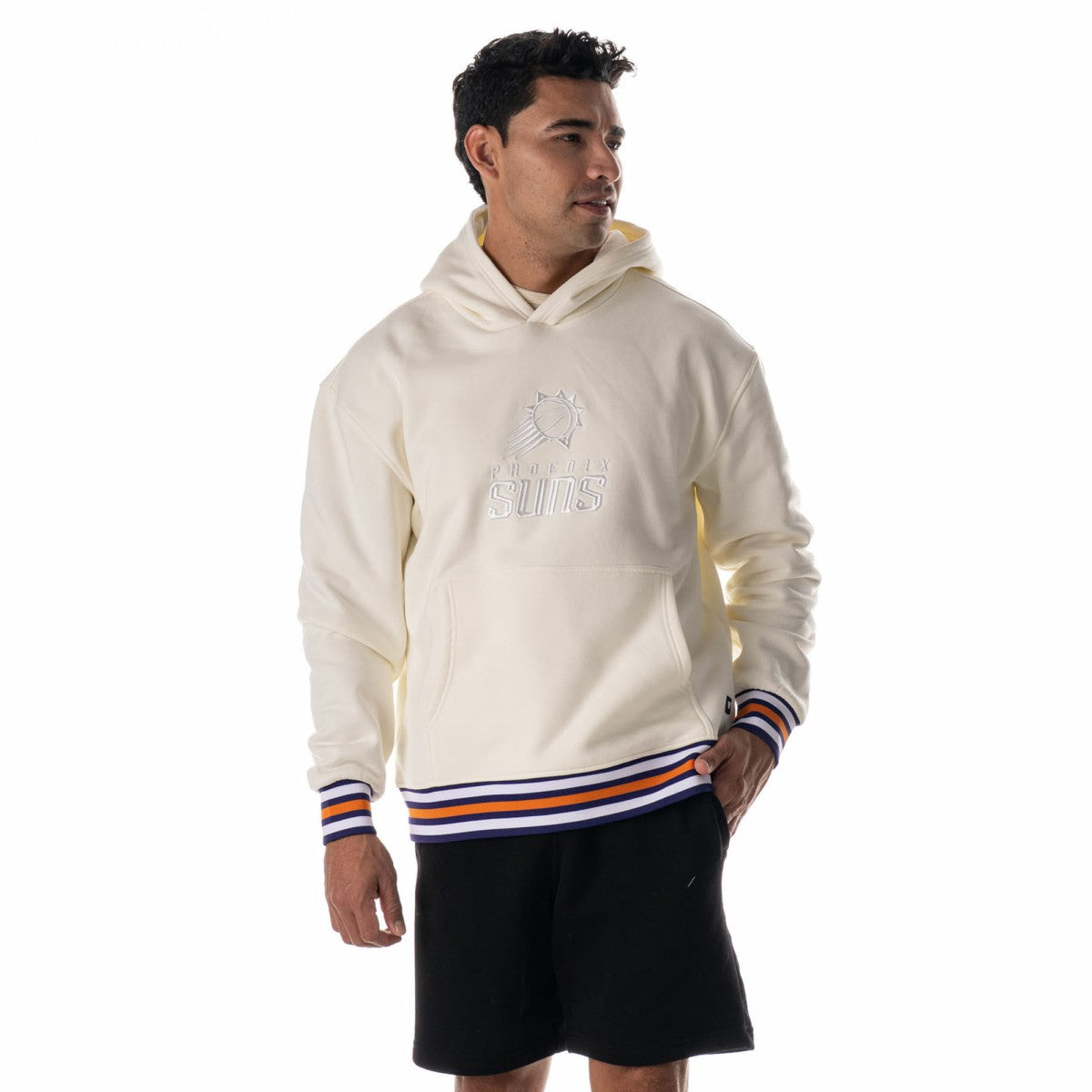 Phoenix Suns The Wild Collective Unisex 2025/26 City Edition Custom Rib Tonal Premium Hoodie - White outlet