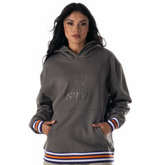 Phoenix Suns The Wild Collective Unisex 2025/26 City Edition Custom Rib Tonal Premium Hoodie - Charcoal sale