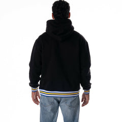 Golden State Warriors The Wild Collective Unisex Custom Rib Tonal Premium Hoodie sale - Black outlet