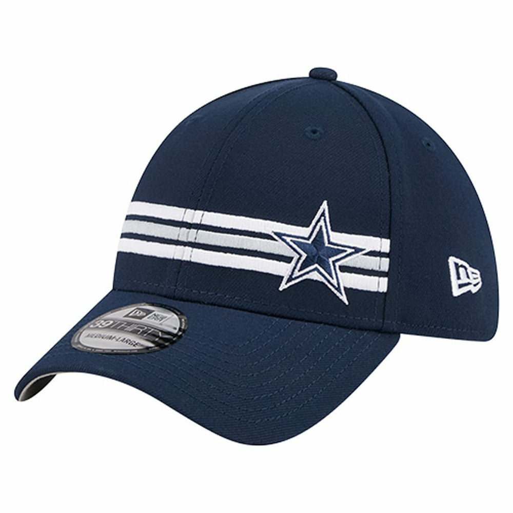 Dallas Cowboys New Era Stripes 39THIRTY Flex Hat - Navy sale