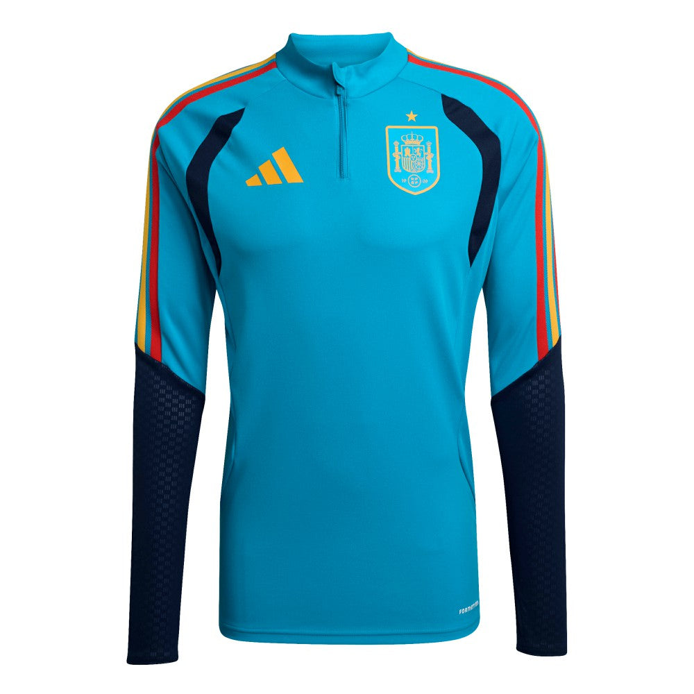 Spain National Team FIFA x World Cup 2026 Tiro Quarter-Zip Training Top - Turquoise shop