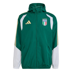 Italy National Team FIFA x World Cup 2026 Tiro All Weather Full-Zip Jacket - Green on sale