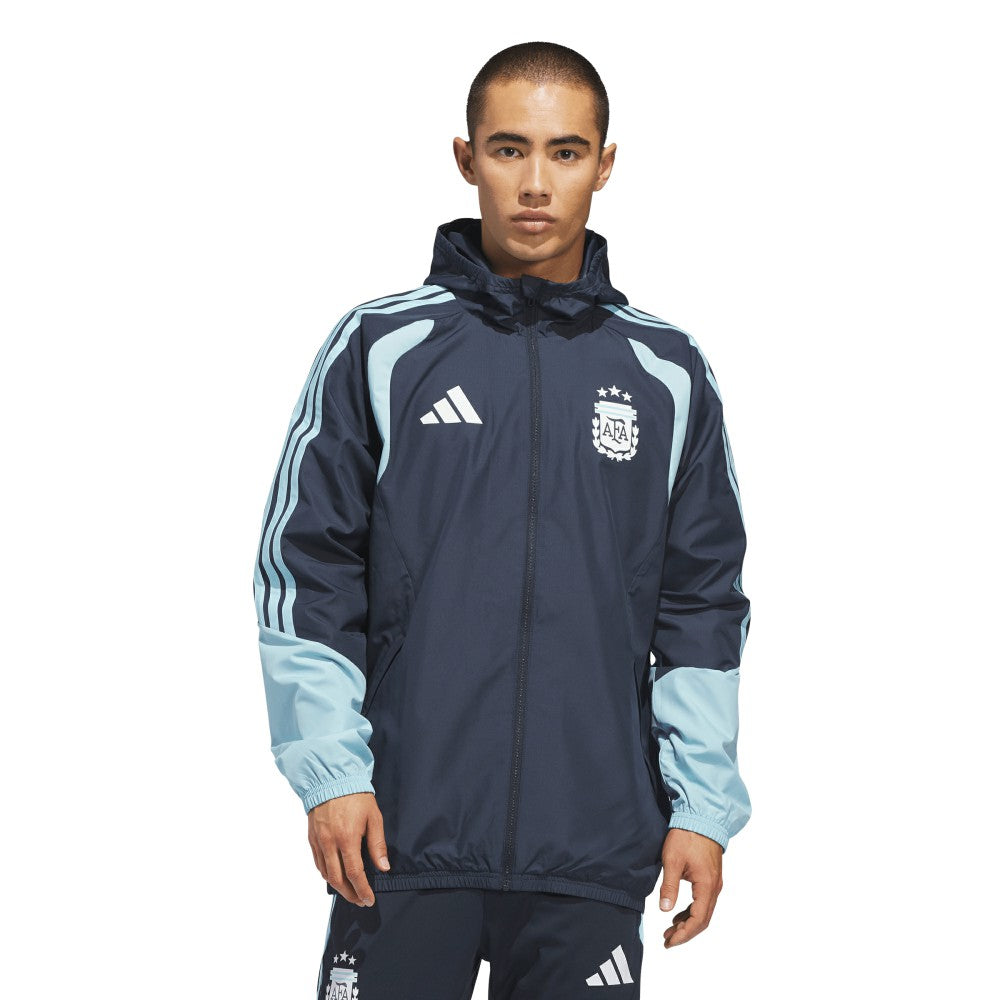 Argentina National Team FIFA x World Cup 2026 Tiro All Weather Full-Zip Jacket - Navy shop
