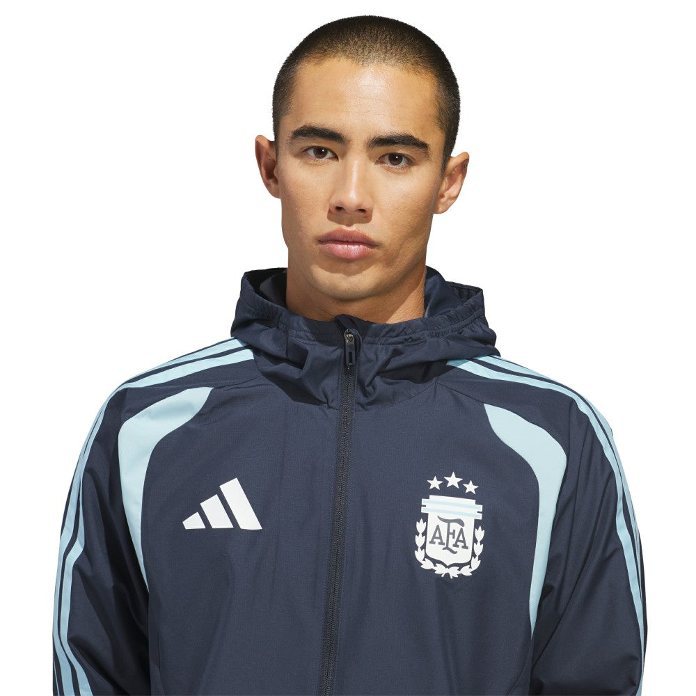 Argentina National Team FIFA x World Cup 2026 Tiro All Weather Full-Zip Jacket - Navy shop
