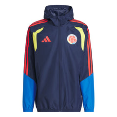 Colombia National Team FIFA x World Cup 2026 Tiro All Weather Full-Zip Jacket - Navy on sale