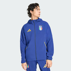 Italy National Team FIFA x World Cup 2026 Full-Zip Travel Windbreaker Jacket - Blue on sale