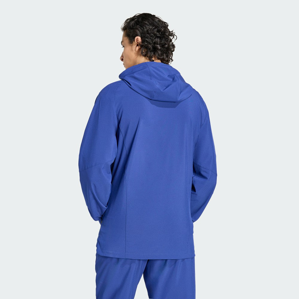 Italy National Team FIFA x World Cup 2026 Full-Zip Travel Windbreaker Jacket - Blue on sale