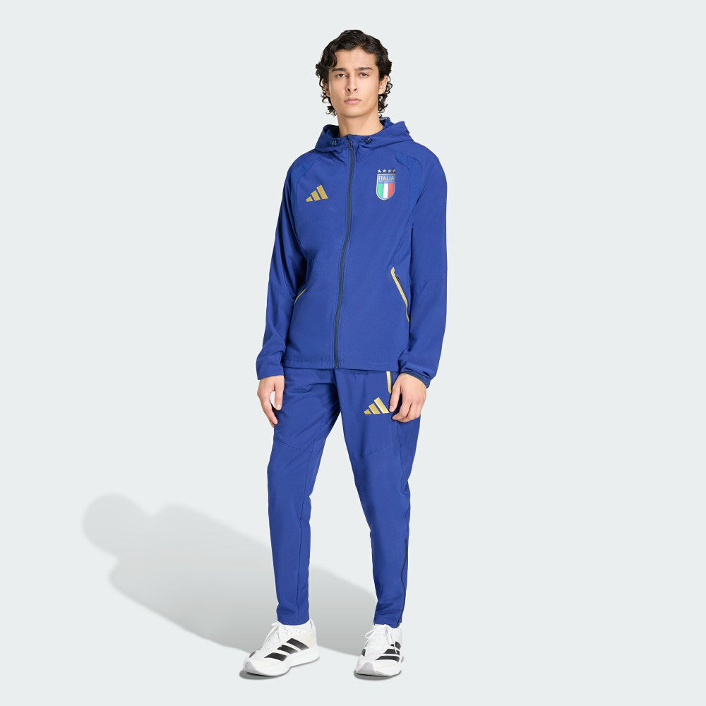 Italy National Team FIFA x World Cup 2026 Full-Zip Travel Windbreaker Jacket - Blue on sale