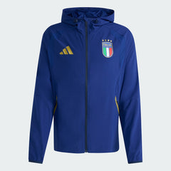 Italy National Team FIFA x World Cup 2026 Full-Zip Travel Windbreaker Jacket - Blue on sale
