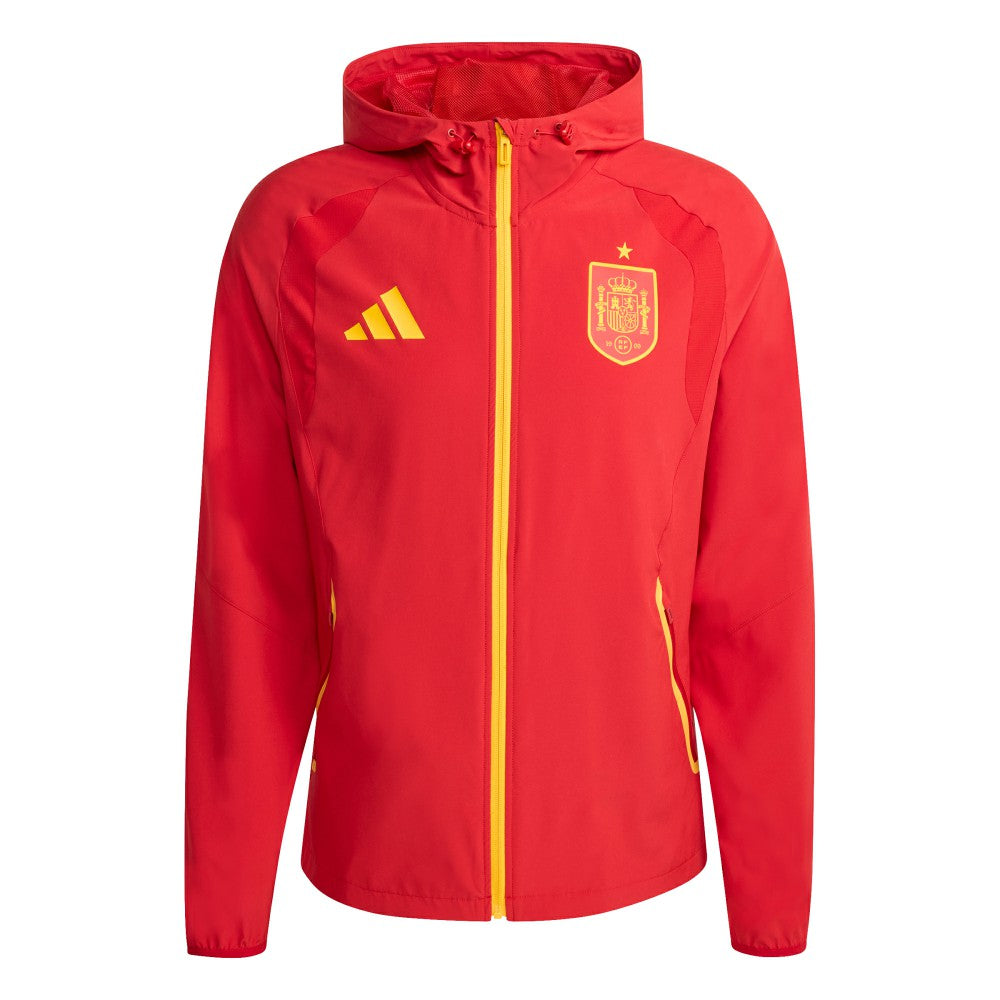 Spain National Team FIFA x World Cup 2026 Full-Zip Travel Windbreaker Jacket - Red cheap