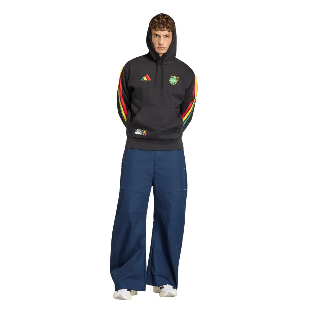 Jamaica National Team Alphaskin Fleece Hoodie - Black outlet