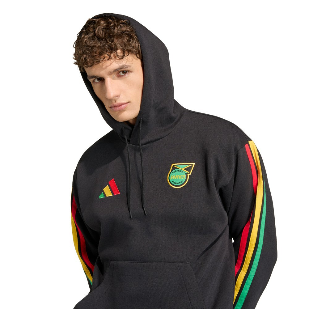 Jamaica National Team Alphaskin Fleece Hoodie - Black outlet