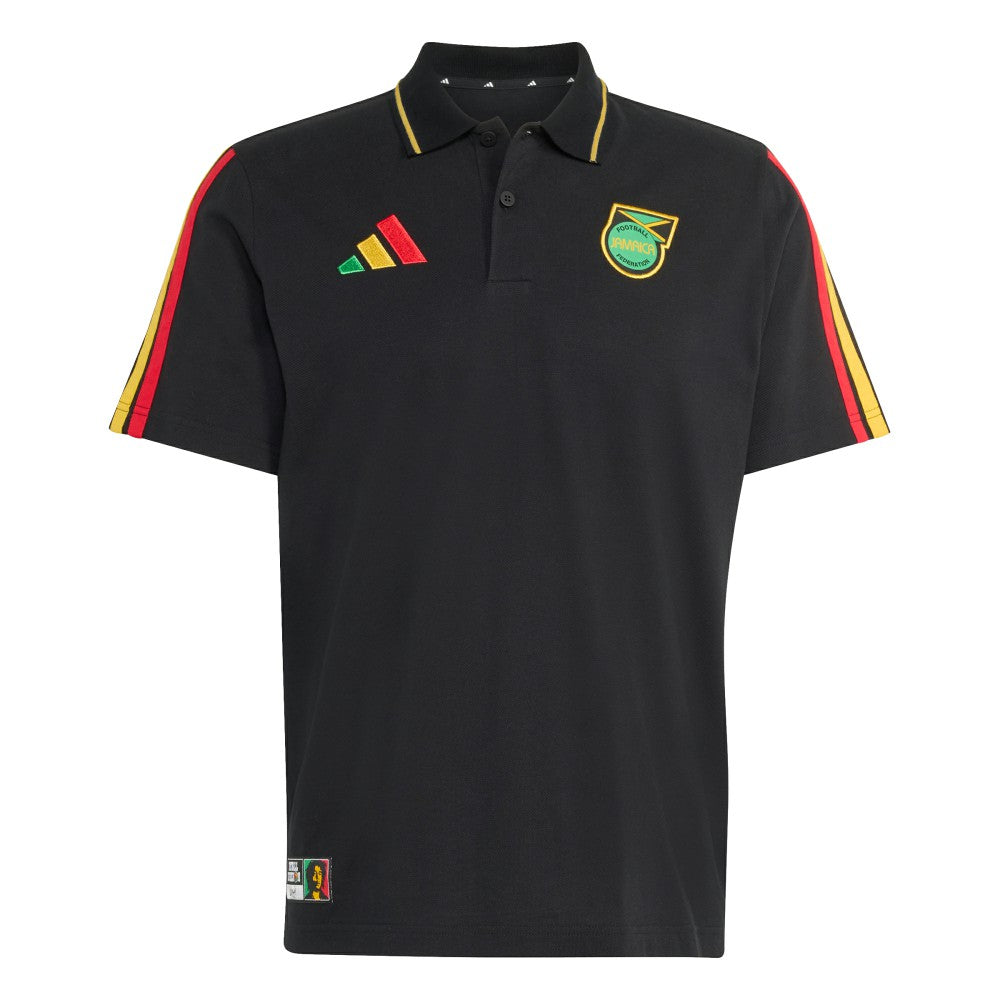 Jamaica National Team Alphaskin Polo - Black discount