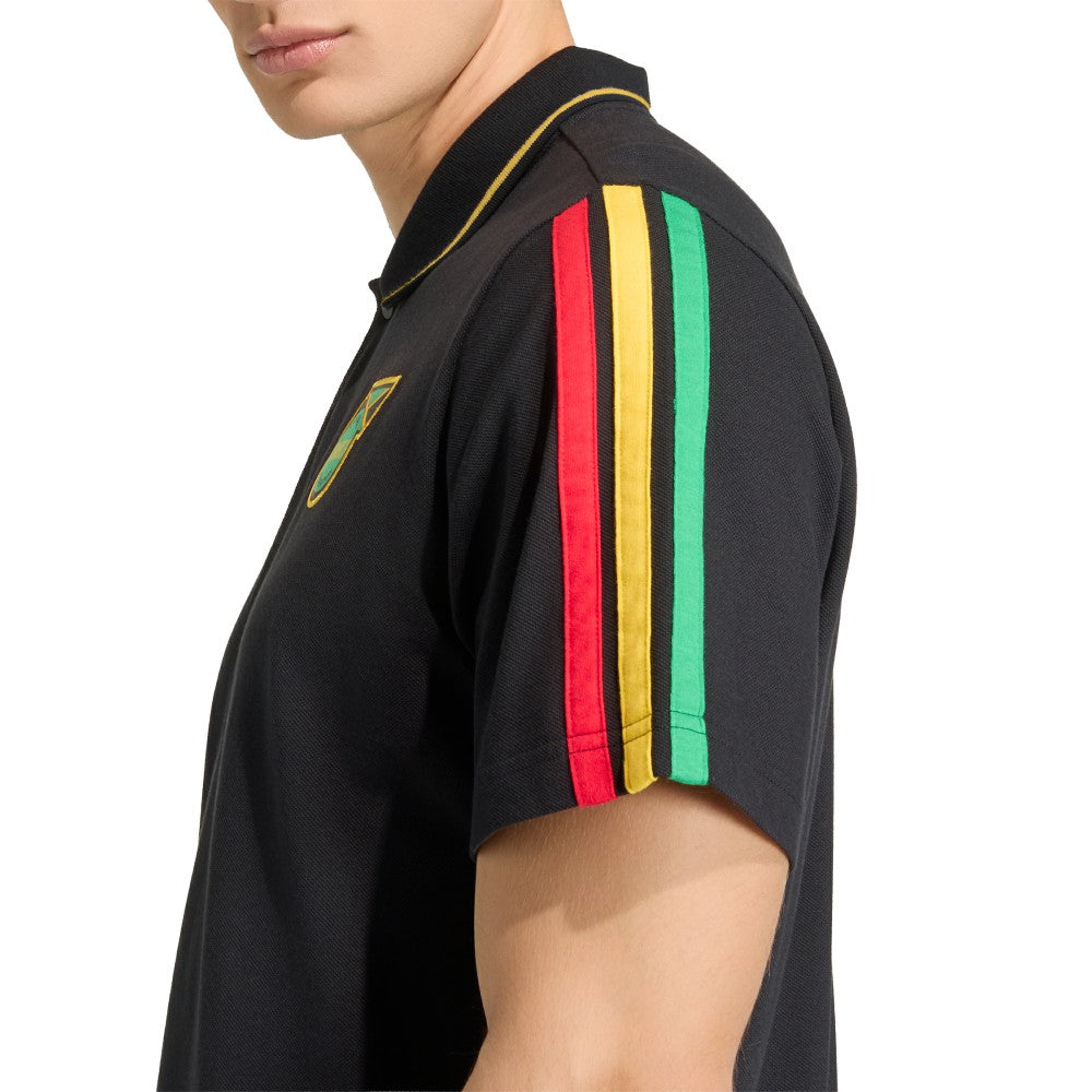 Jamaica National Team Alphaskin Polo - Black discount