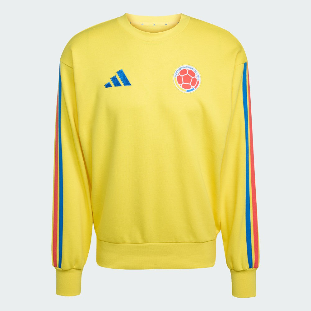 Colombia National Team FIFA x World Cup Alphaskin Crewneck Sweatshirt - Yellow for sale