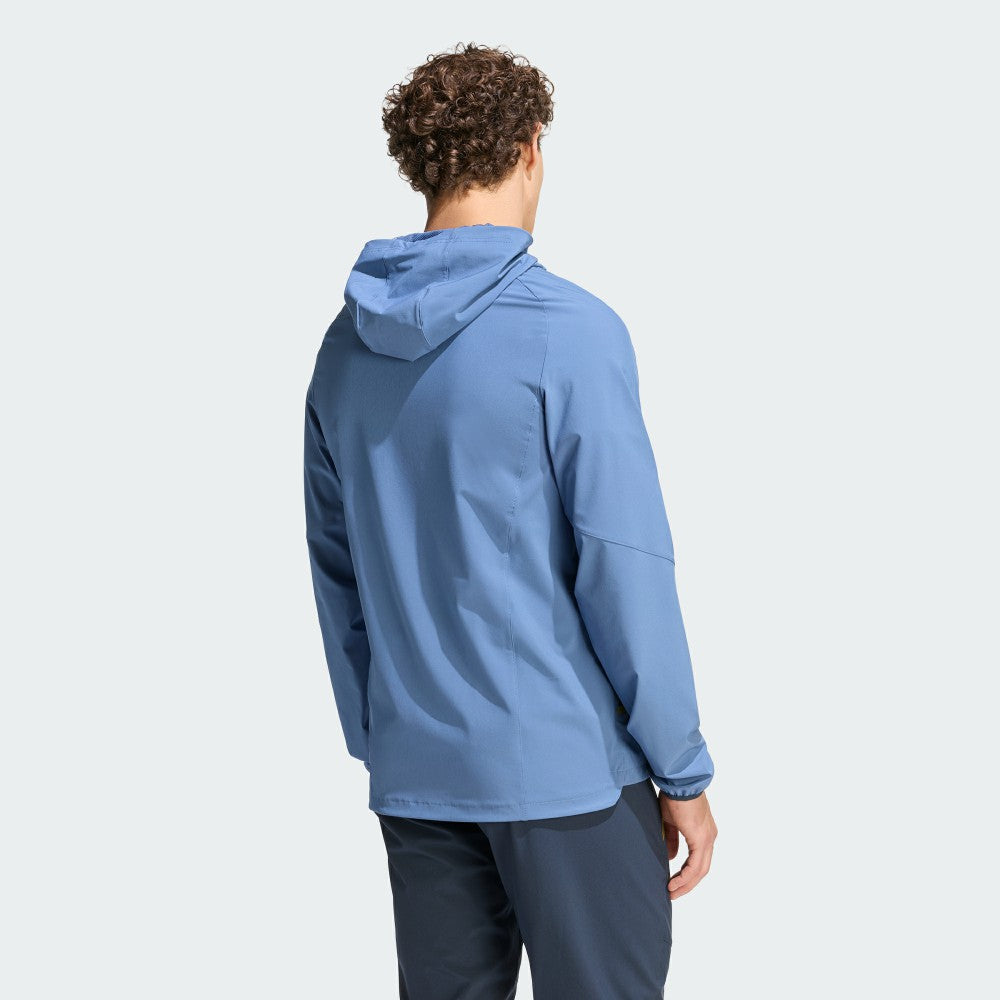 Argentina National Team FIFA x World Cup Tiro Travel Raglan Full-Zip Windbreaker Hoodie - Blue outlet