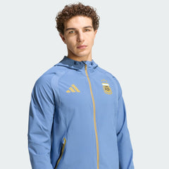 Argentina National Team FIFA x World Cup Tiro Travel Raglan Full-Zip Windbreaker Hoodie - Blue outlet