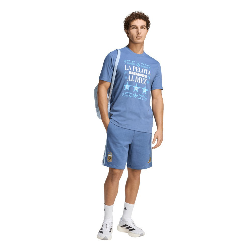 Argentina National Team FIFA x World Cup 2022 Winners Amply T-Shirt - Blue shop