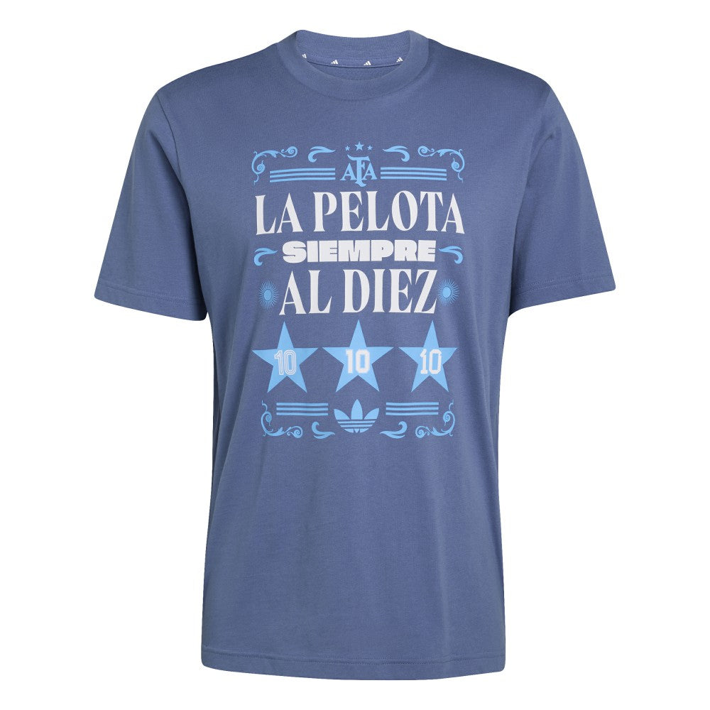 Argentina National Team FIFA x World Cup 2022 Winners Amply T-Shirt - Blue shop