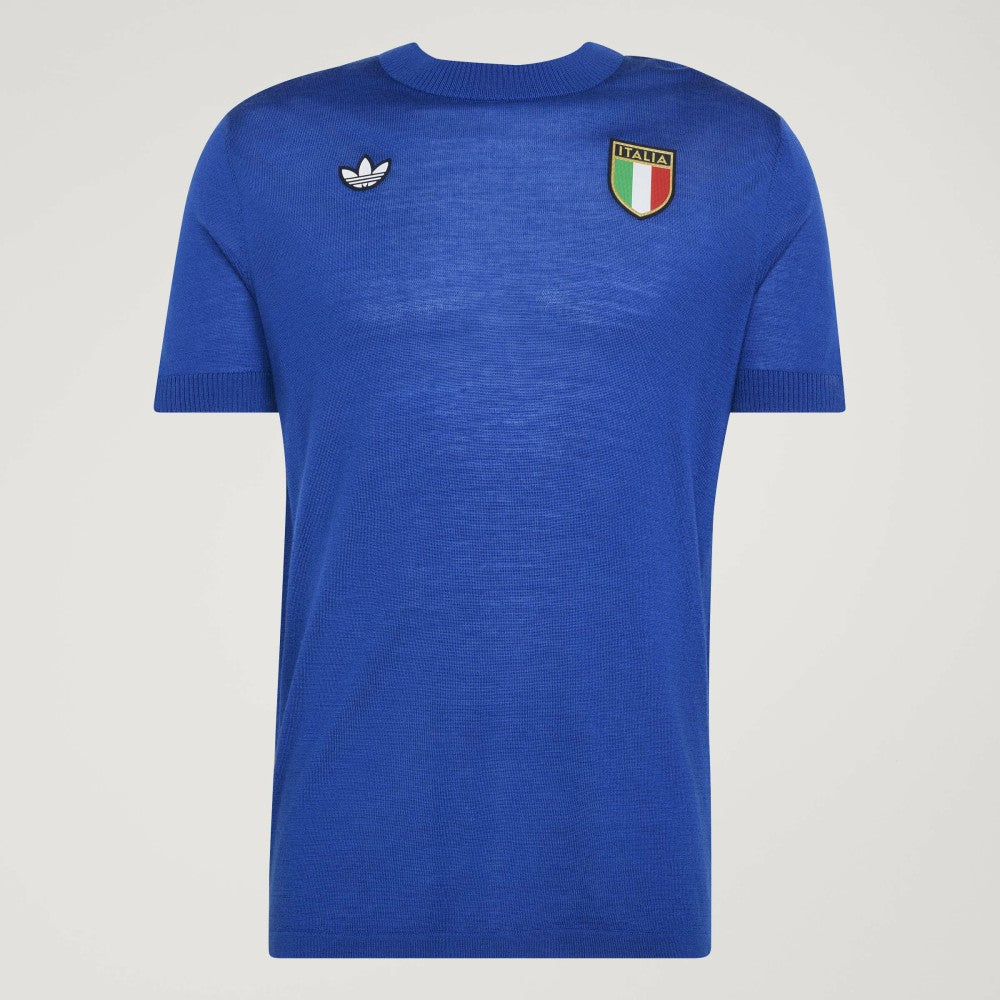 Italy National Team 1970s Fashion Jersey - Blue outlet