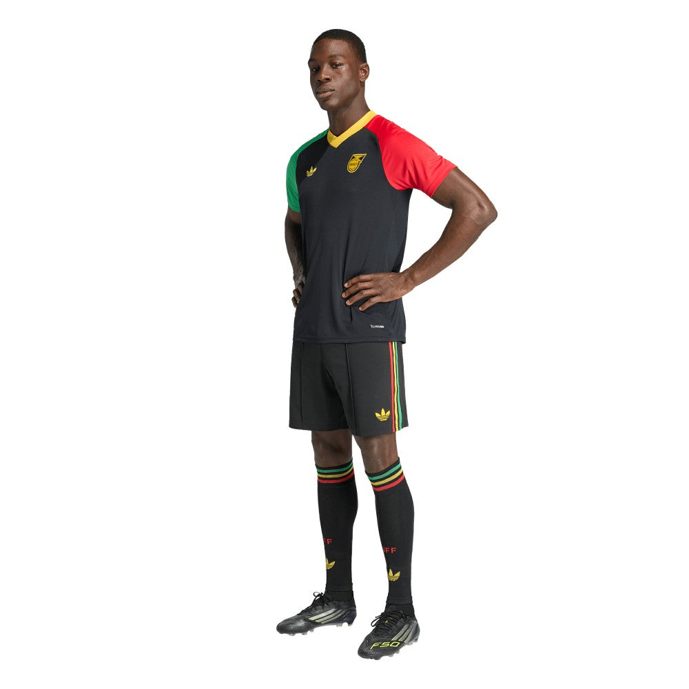 Jamaica National Team 2026 Pre-Match Training Jersey - Black discount