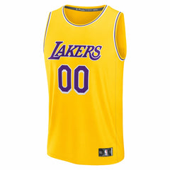 Los Angeles Lakers Fast Break Custom Jersey - Icon Edition - Gold discount
