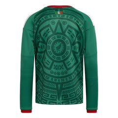 Mexico National Team Youth FIFA x World Cup 2026 Home Replica Long-Sleeve Jersey - Green sale