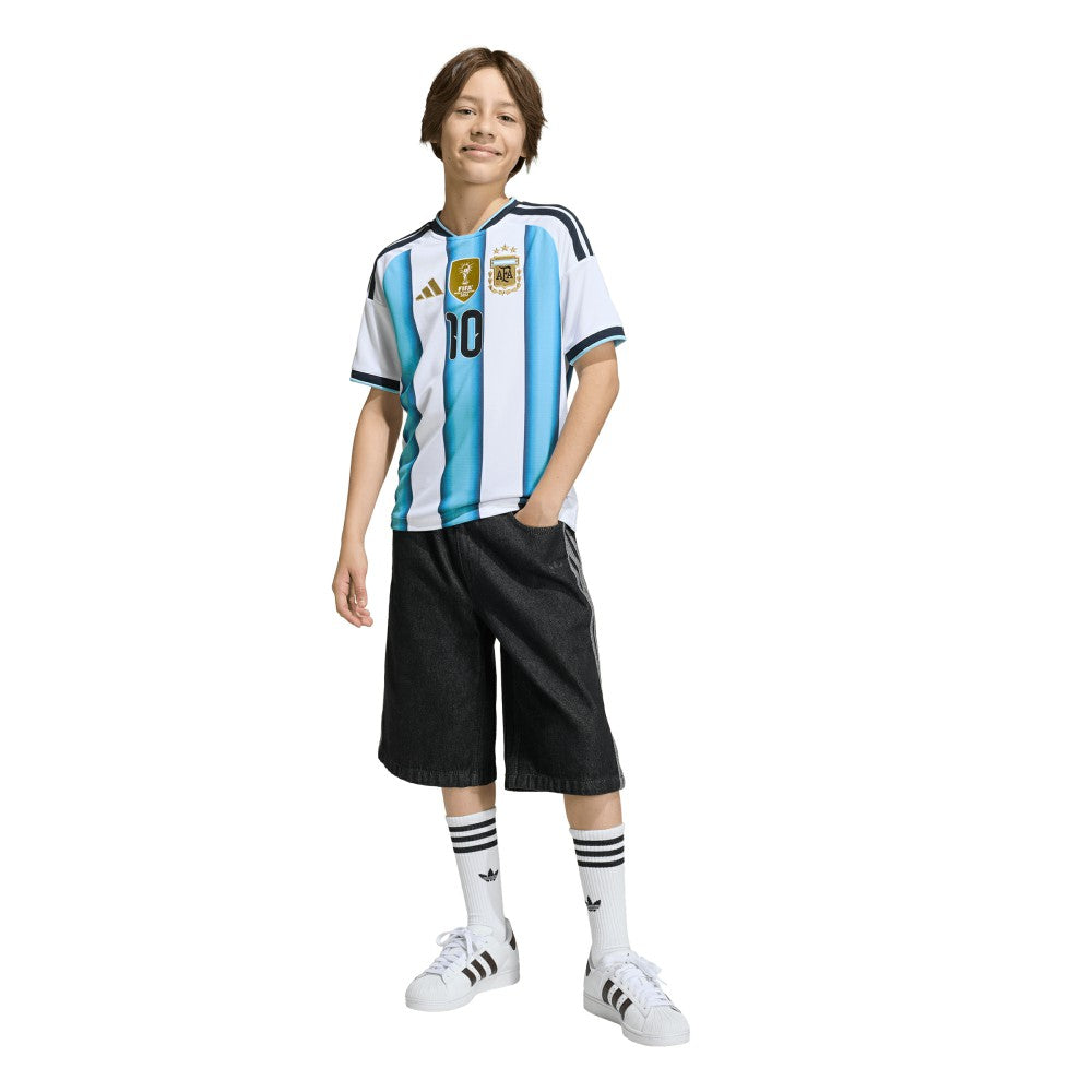 Lionel Messi Argentina National Team Youth FIFA x World Cup 2026 Home Replica Jersey - White outlet
