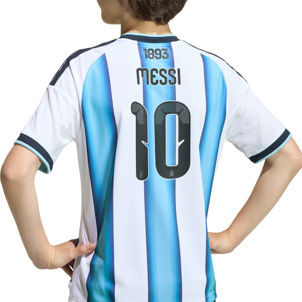 Lionel Messi Argentina National Team Youth FIFA x World Cup 2026 Home Replica Jersey - White outlet