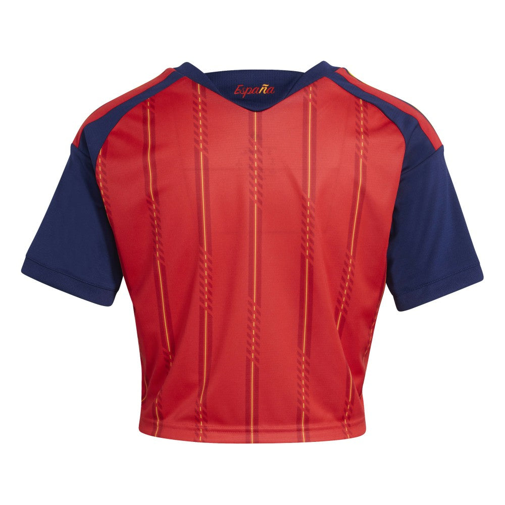 Spain National Team Women's FIFA x World Cup 2026 Home Cropped Replica Jersey - Red shop