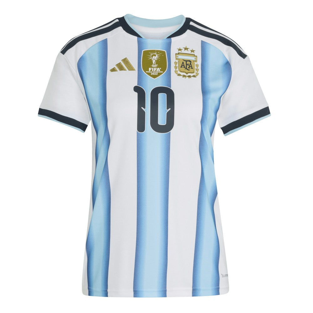 Lionel Messi Argentina National Team Women's FIFA x World Cup 2026 Home Replica Jersey - White for sale