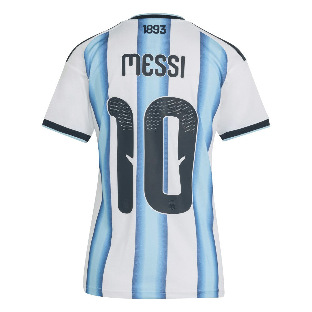 Lionel Messi Argentina National Team Women's FIFA x World Cup 2026 Home Replica Jersey - White for sale