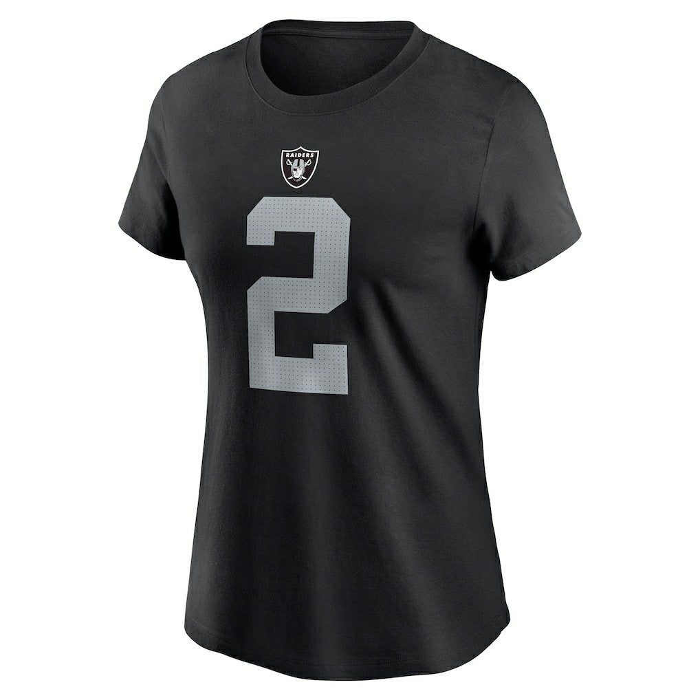 Ashton Jeanty Las Vegas Raiders Women's Name & Number T-Shirt - Black sale