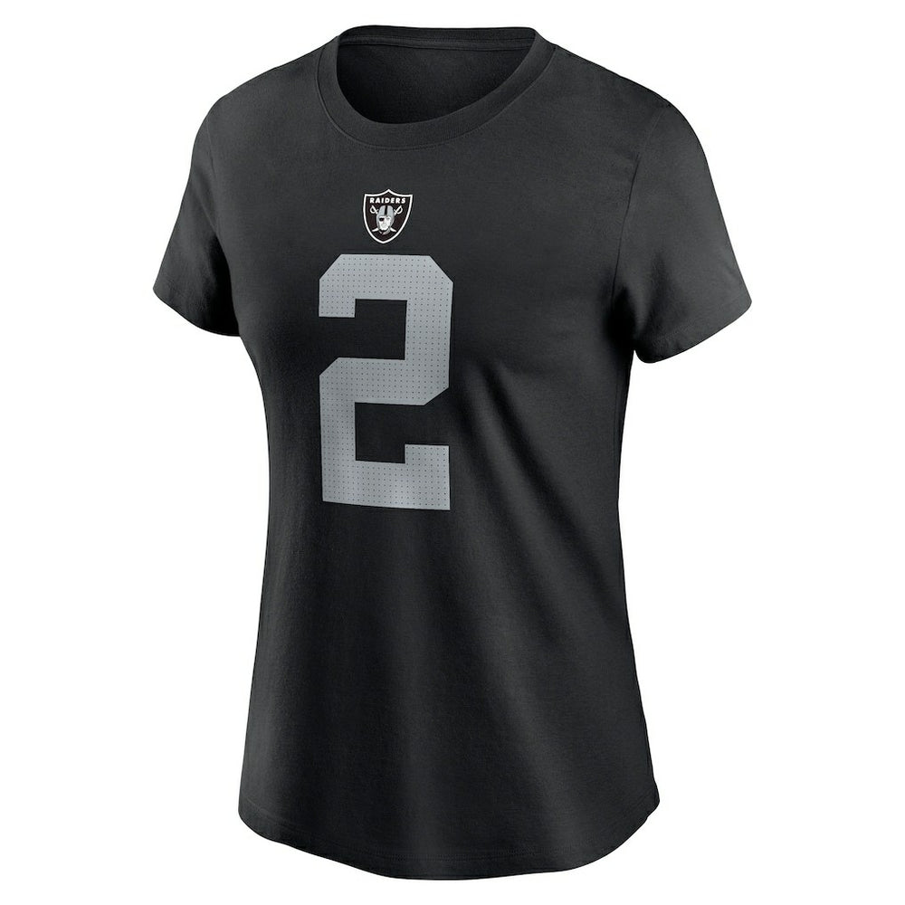 Ashton Jeanty Las Vegas Raiders Women's Name & Number T-Shirt - Black sale