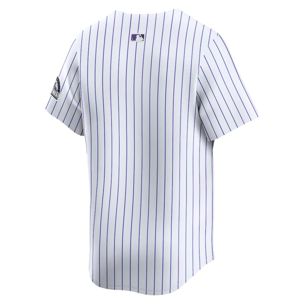 Colorado Rockies Youth Home Limited Jersey White