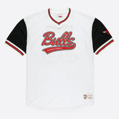 Scottie Pippen Chicago Bulls Player Mesh V-Neck Shirt sale - White online