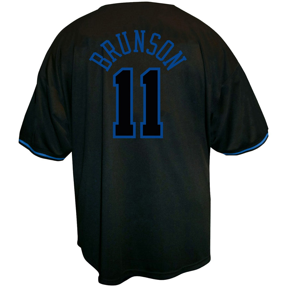 Jalen Brunson New York Knicks Big & Tall Name & Number Fashion Jersey - Black discount