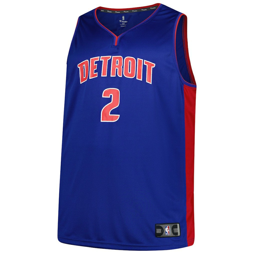 Cade Cunningham Detroit Pistons Big & Tall Fast Break Player Jersey sale - Blue sale - Icon Edition shop