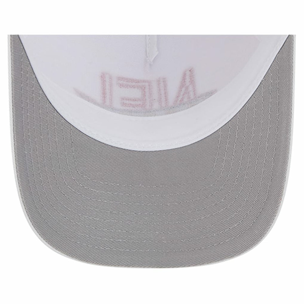 San Francisco 49ers New Era NFL 9FORTY A-Frame M-Crown Adjustable Trucker Hat - White for sale