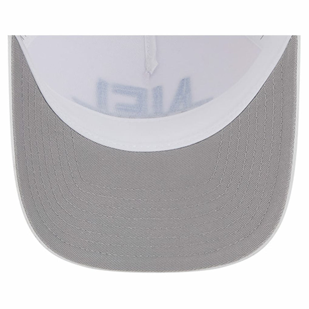 Detroit Lions New Era NFL 9FORTY A-Frame M-Crown Adjustable Trucker Hat - White sale