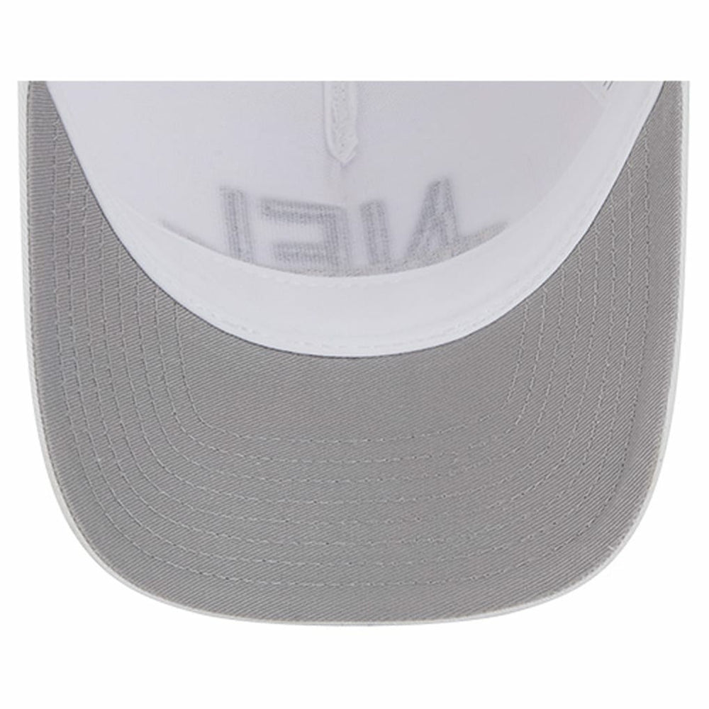 Pittsburgh Steelers New Era NFL 9FORTY A-Frame M-Crown Adjustable Trucker Hat - White for sale
