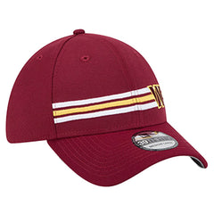 Washington Commanders New Era Stripes 39THIRTY Flex Hat - Burgundy online
