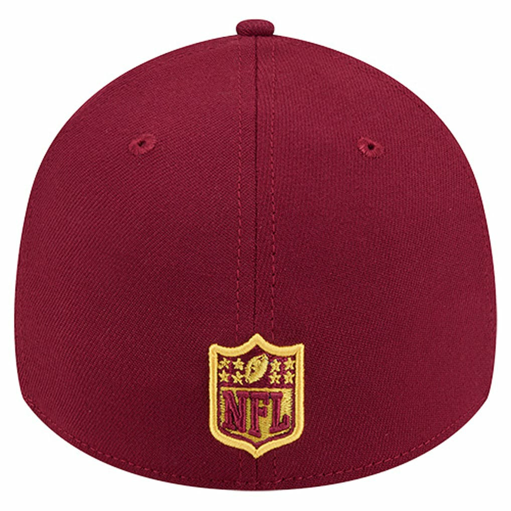 Washington Commanders New Era Stripes 39THIRTY Flex Hat - Burgundy online