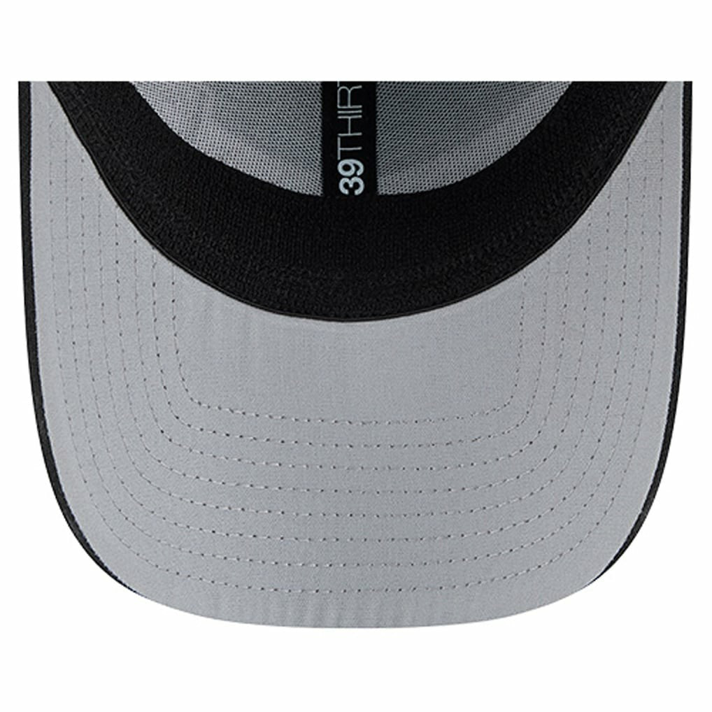 Las Vegas Raiders New Era Stripes 39THIRTY Flex Hat - Black for sale