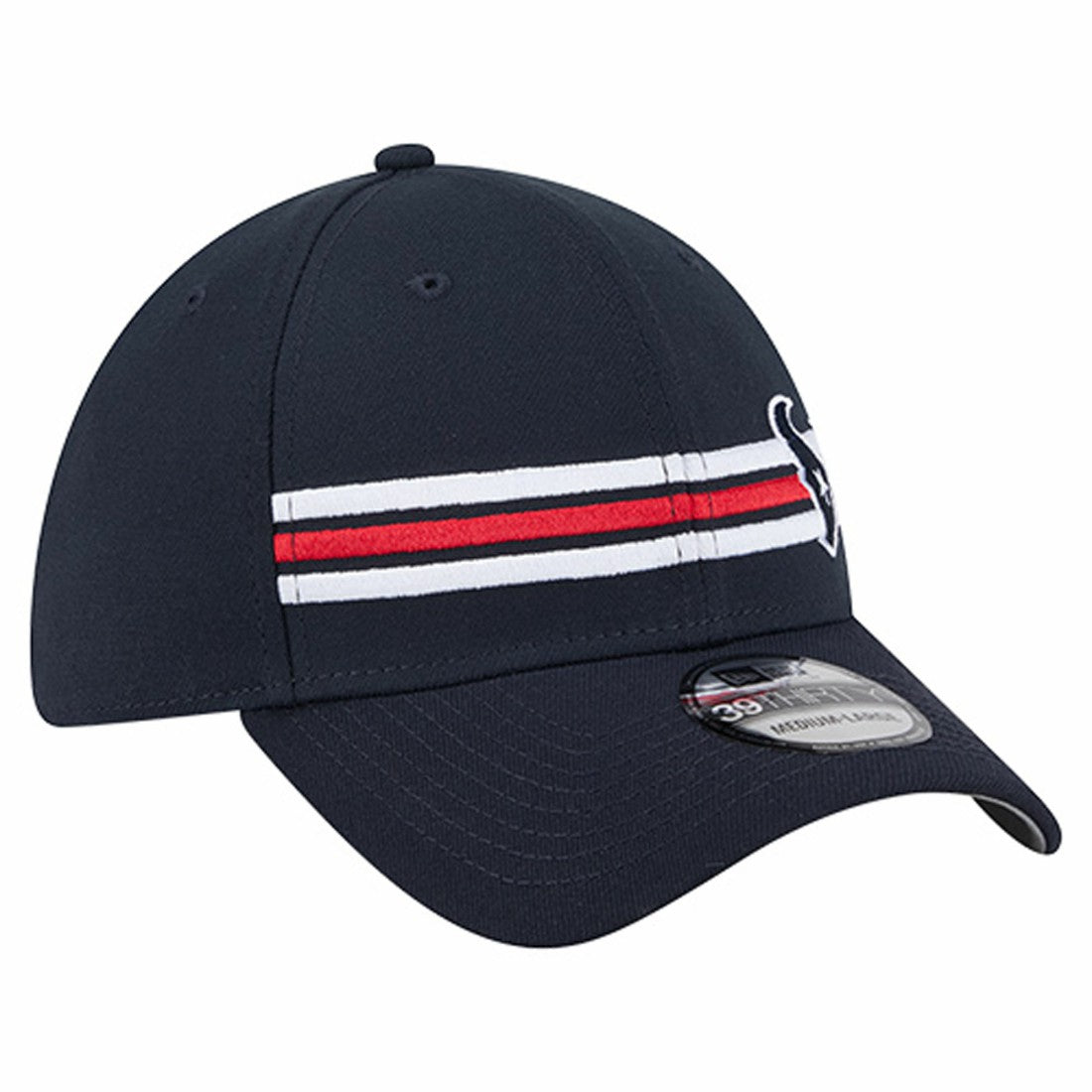 Houston Texans New Era Stripes 39THIRTY Flex Hat - Navy online