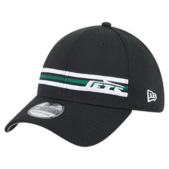 New York Jets New Era Stripes 39THIRTY Flex Hat - Black online