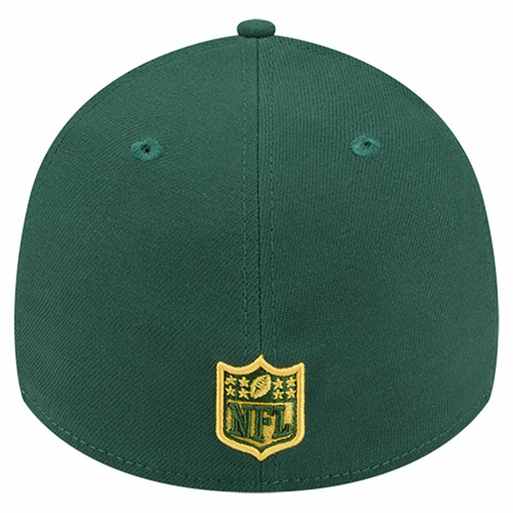 Green Bay Packers New Era Stripes 39THIRTY Flex Hat - Green sale