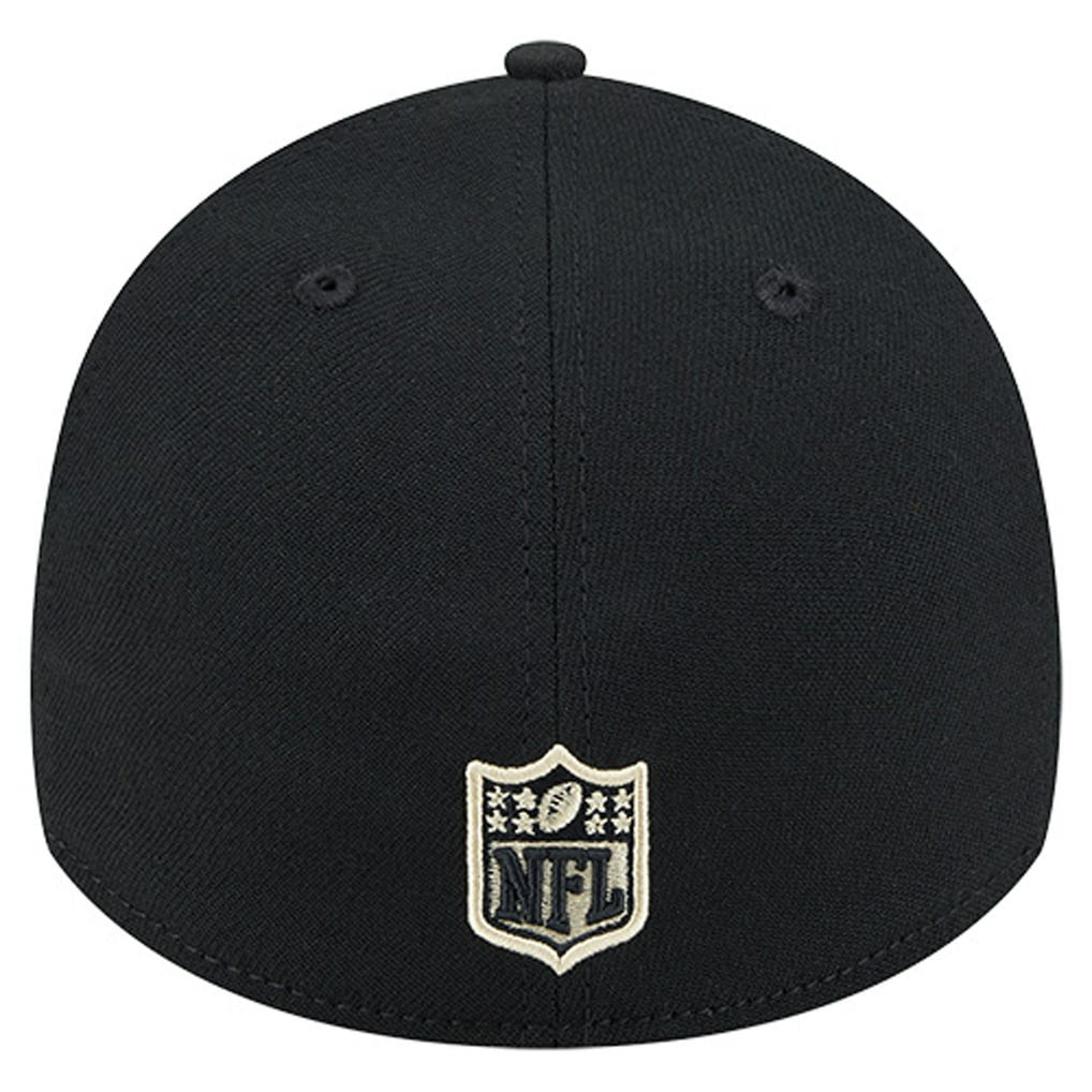 New Orleans Saints New Era Stripes 39THIRTY Flex Hat - Black online