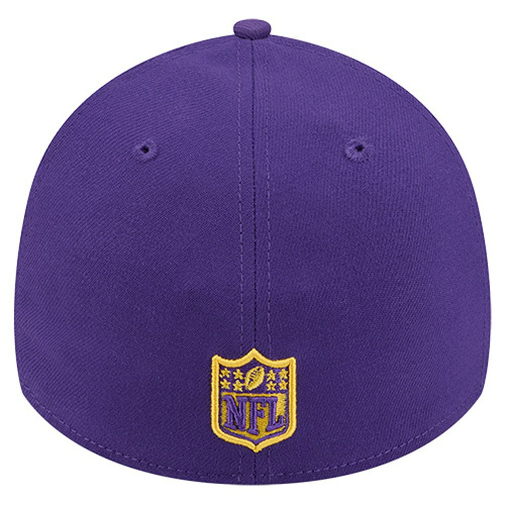 Minnesota Vikings New Era Stripes 39THIRTY Flex Hat - Purple sale