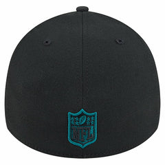 Philadelphia Eagles New Era Stripes 39THIRTY Flex Hat - Black on sale